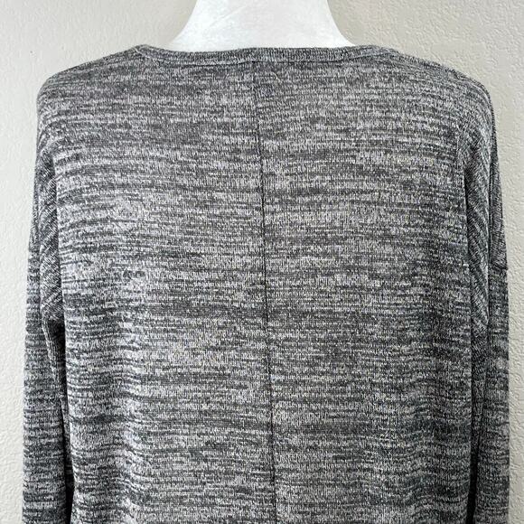 Old Navy Heather Gray Long Sleeve Lightweight Sweater NWT Medium - Picture 8 of 11